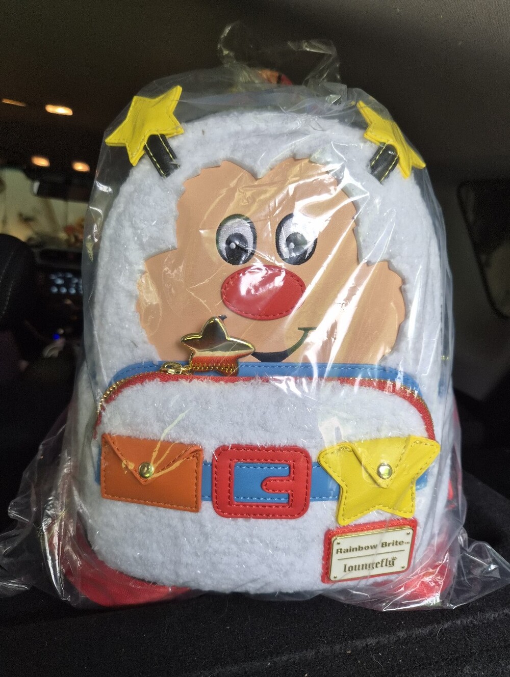 Loungefly Rainbow Brite Light Up Mini Backpack - Picture 2 of 5